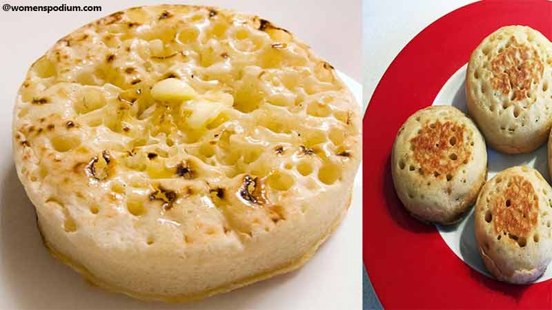 low calorie breakfast - English Butter Crumpets