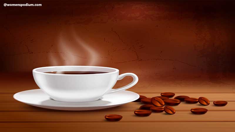 A cup of coffee - hangover