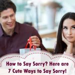 Cute Ways to Say Sorry