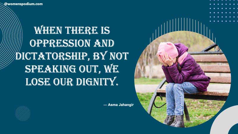 Quotes on dignity