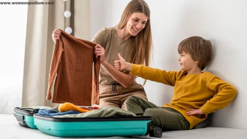 Kids packing checklist