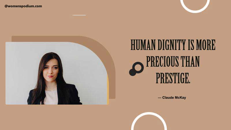 Human dignity