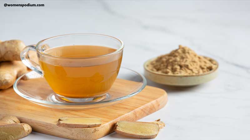 ginger tea - quick hangover tips