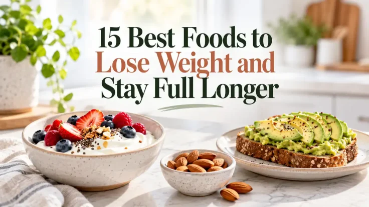 15 best foods to lose weight and stay full longer