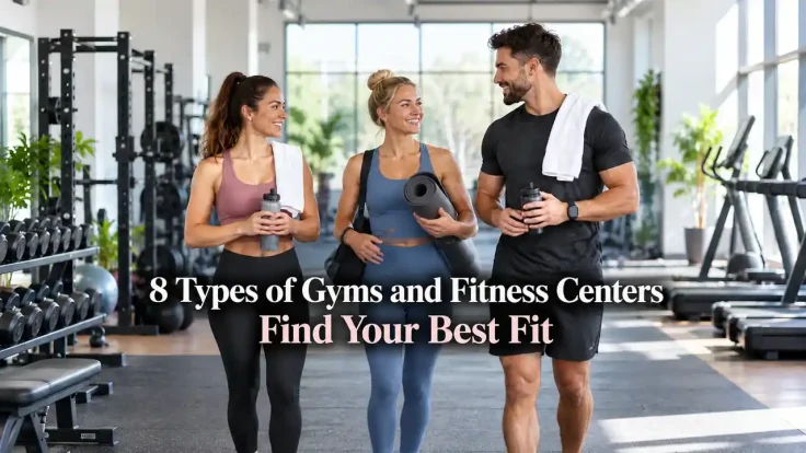 8 Types of gyms and fitness centers