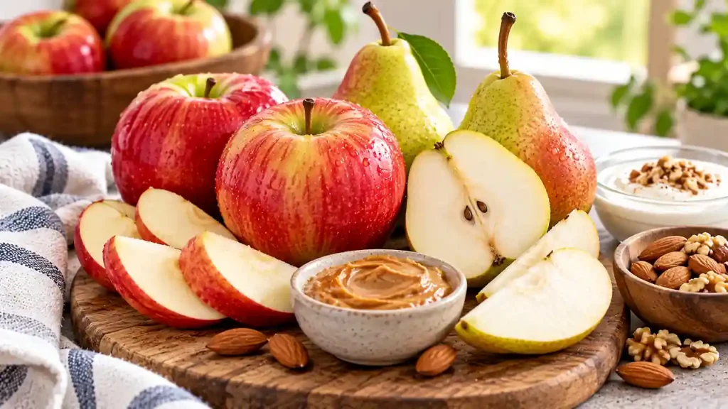 Apples and pears