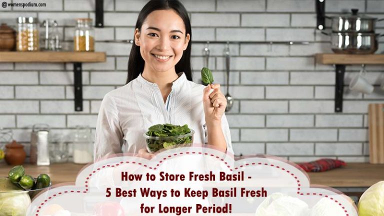 How to Store Fresh Basil