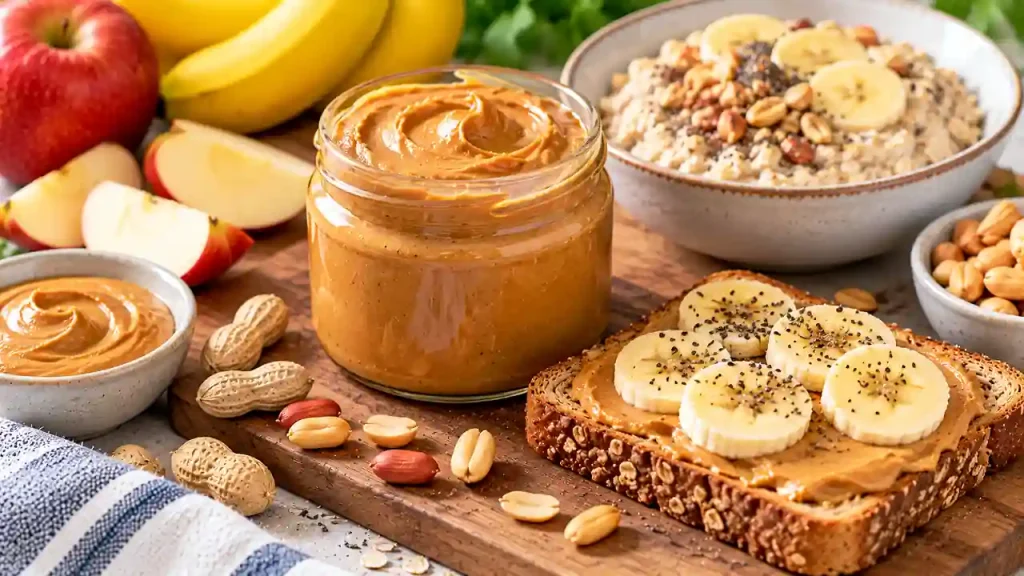 High-protein peanut butter