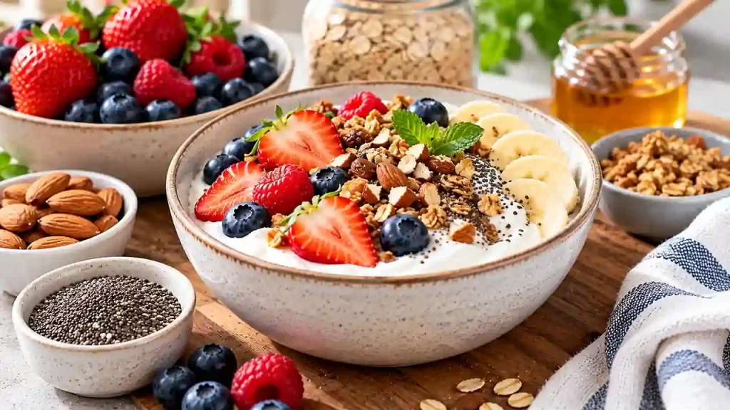 Plain greek yogurt or skyr
