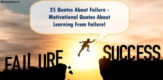 25 Quotes About Failure – Motivational Quotes About Learning From Failure! Quotes About Failure