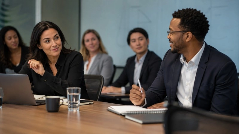 Work spouse understand each other's communication