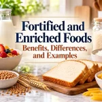 Fortified and enriched foods