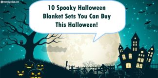 10 Spooky Halloween Blanket Sets You Can Buy This Halloween! Halloween blanket