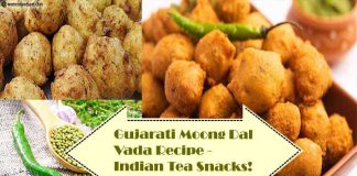 Gujarati Moong Dal Vada Recipe – Indian Tea Snacks! Moong-Dal-Vada