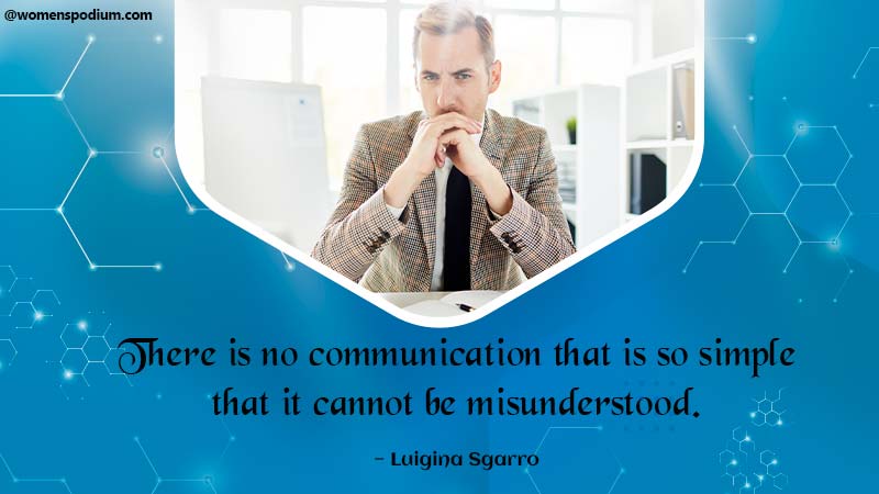 No communication