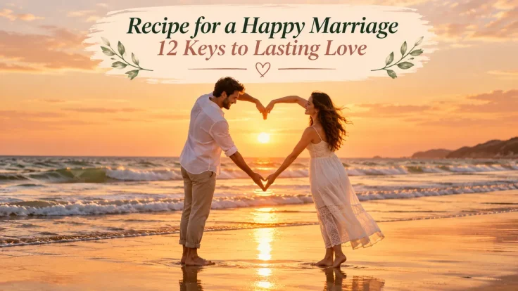 Recipe for a happy marriage