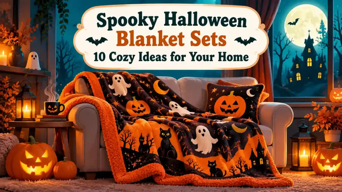 Spooky Halloween blanket sets: 10 cozy ideas