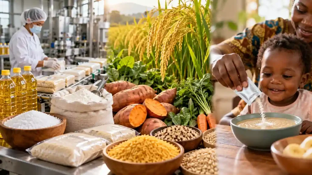 Types of food fortification and enriched foods
