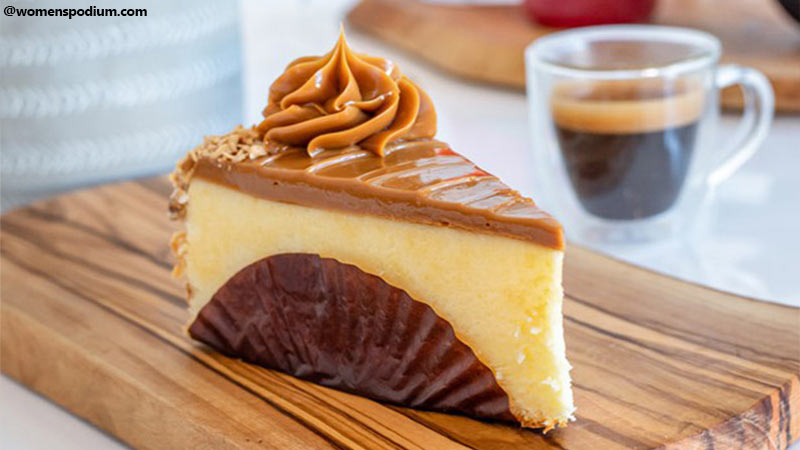 Caramel Air Fryer Cheesecake