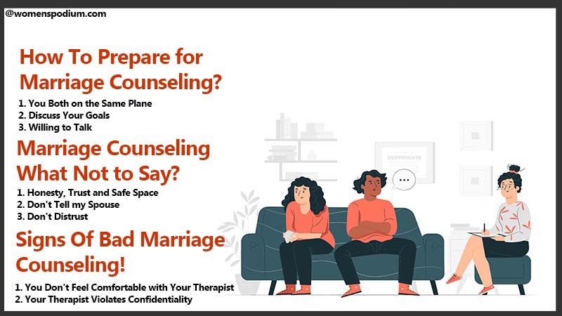 Marriage Counseling What Not to Say