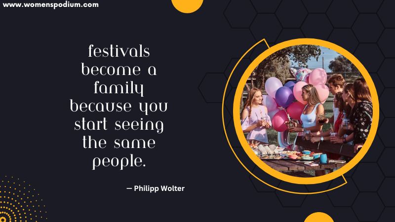 festival become a family