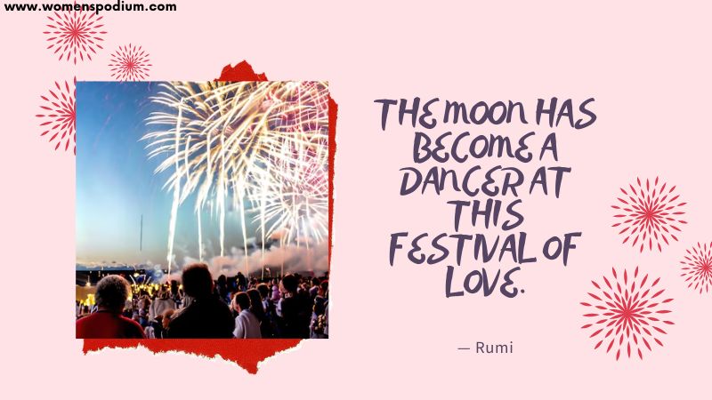 festival of love - Quotes on festivals