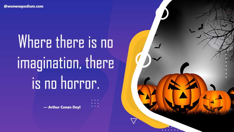 No imagination, no horror