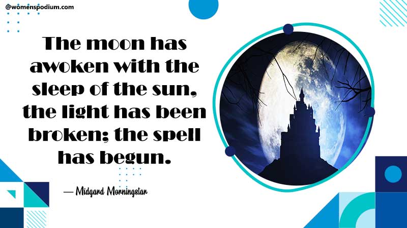 Spell has begun