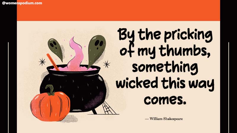 Something wicked this way comes