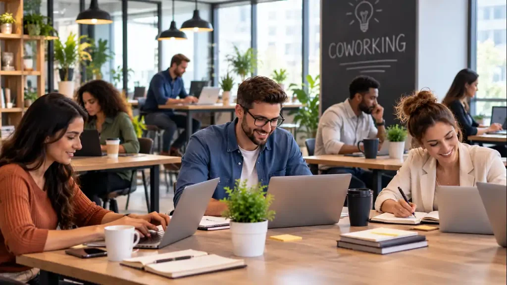 What about “coworking”