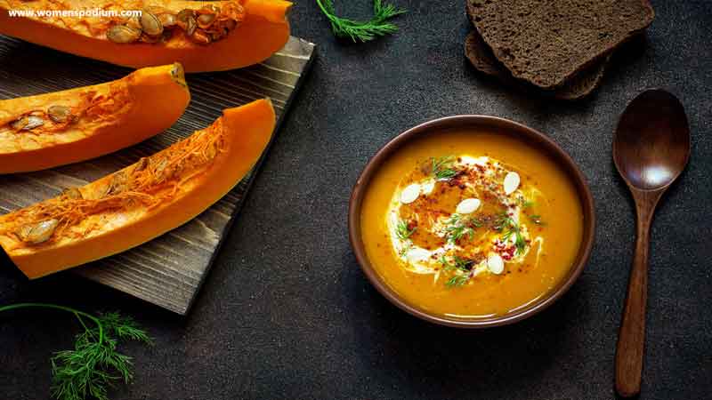 roasted pumpkin carrot soup - easy thanksgiving recipes