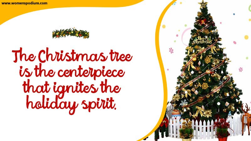 mesmerizing Christmas tree quotes