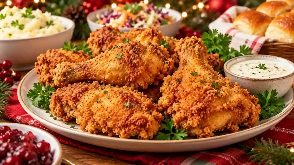 Crispy fried chicken for christmas chicken recipes