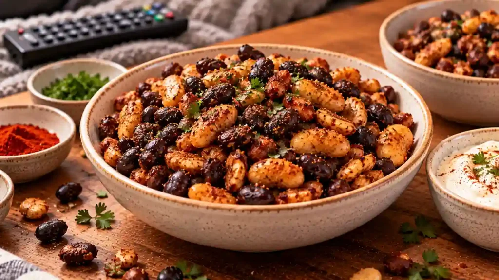 Crunchy roasted beans