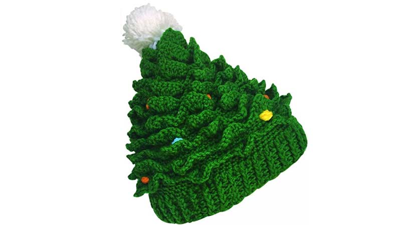 Holiday Knitted Beanie For Kids