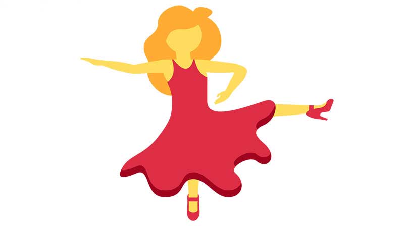women dancing emoji