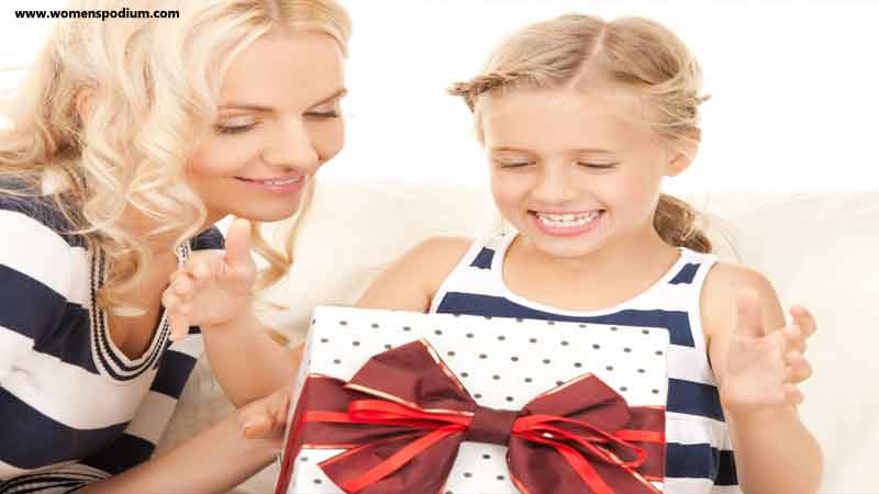Giving gifts to encourage