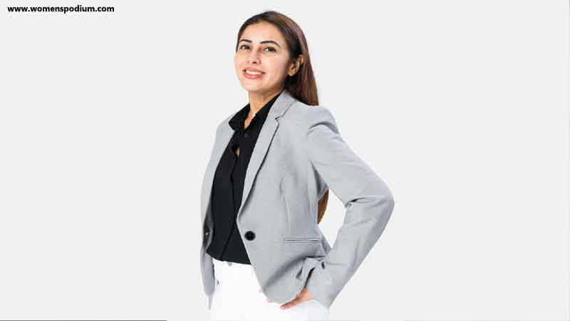 Grey blazers