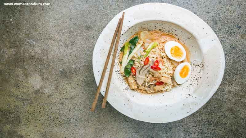 Instant reman noodles