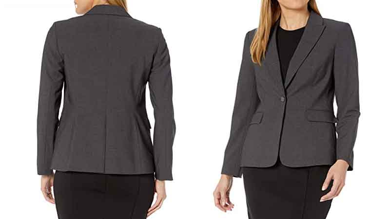 One button lux blazer - how to style blazers