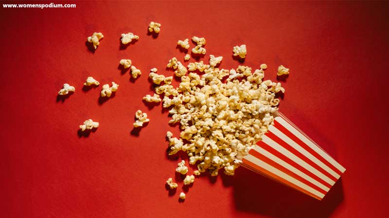 popcorn - healthy movie snacks