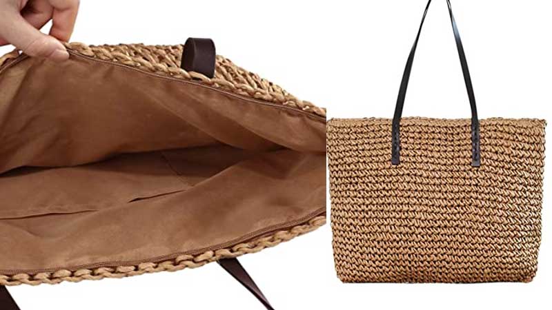 Vintage straw bag