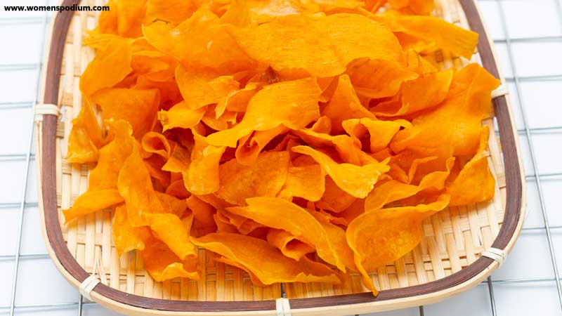 Sweet potato chips