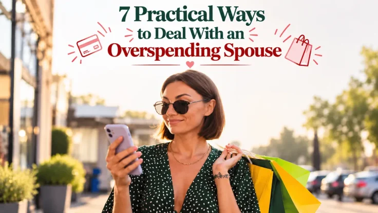 7 practical ways to deal with an overspending spouse