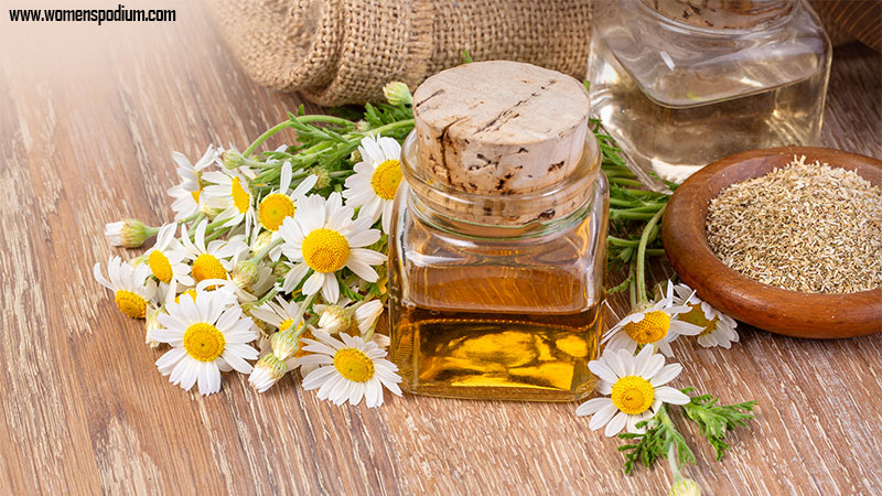chamomile oil - Essential Oils for Allergies