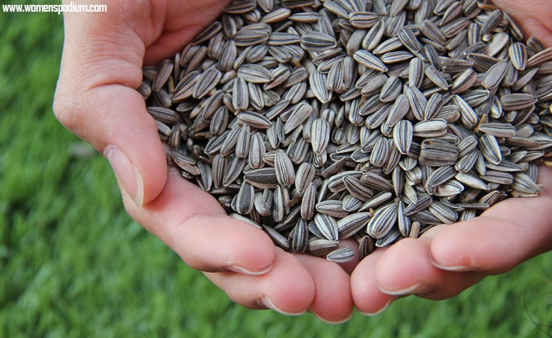 sunflower seeds - boost your immunity