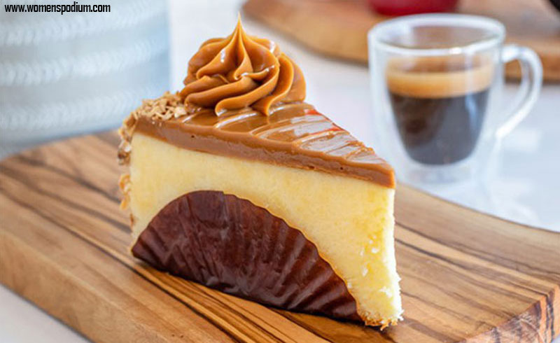 Caramel Air Fryer Cheesecake