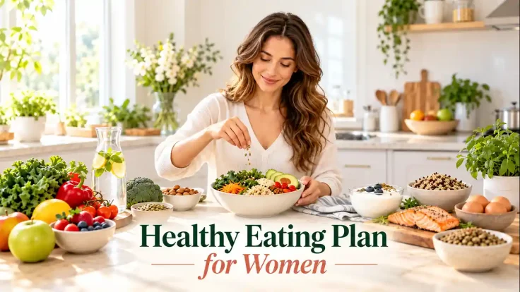 Healthy eating plan for women daily meal ideas