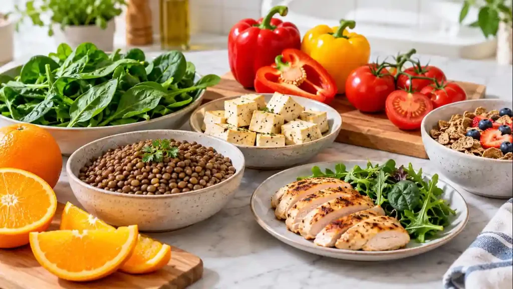 Iron healthy eating plan