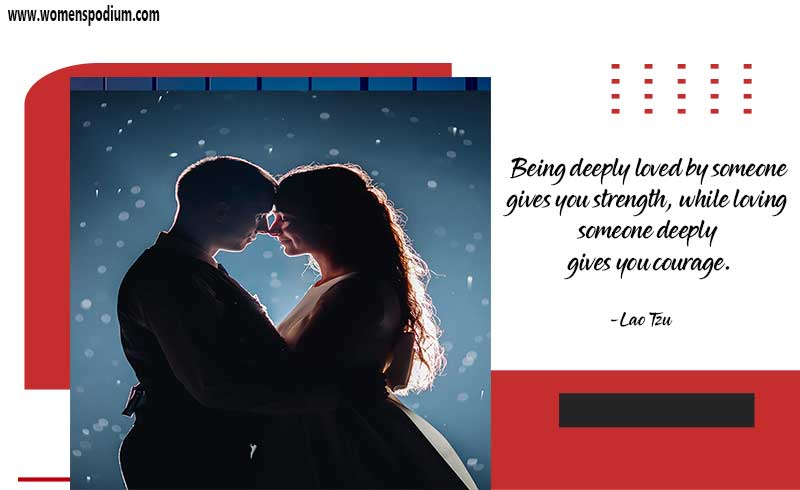 deeply loved by someone - quotes on love